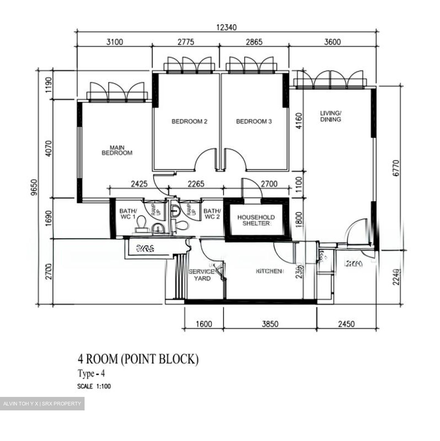 Blk 780C Woodlands Dew (Woodlands), HDB 4 Rooms #599196331